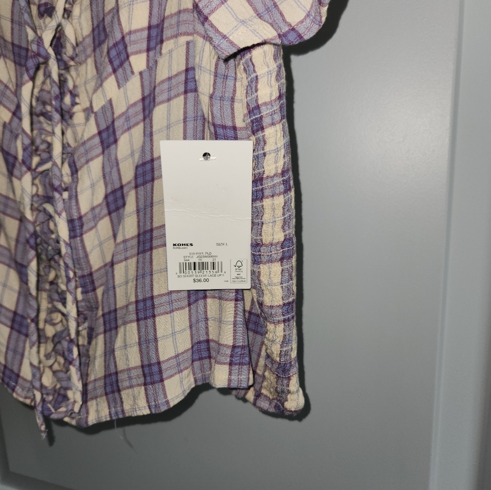 SO Sonoma Goods For Life shirt size Large - Picture 8 of 8